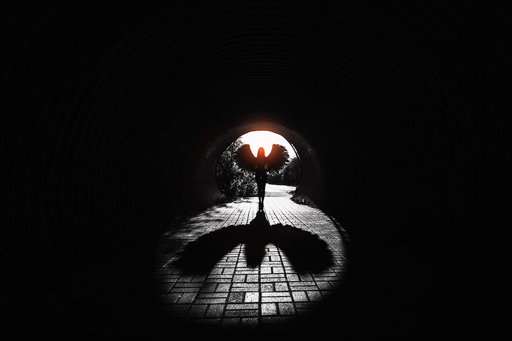 duše v tunelu